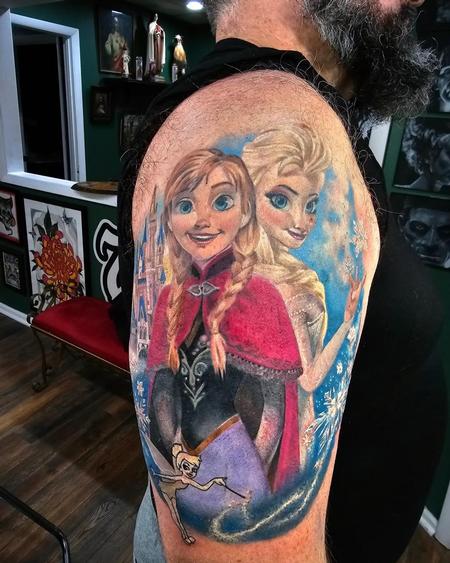 Whitney Schiller - Frozen tattoo